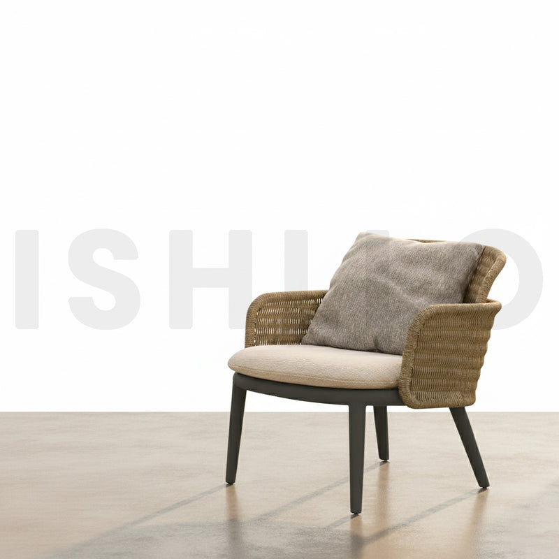 The Cypress Lounge outdoor rope sofa set