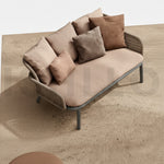 The Cypress Lounge outdoor rope sofa set