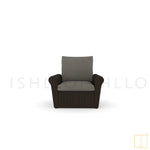 Outdoor transitional style dinning / Armchair chair in Wicker