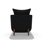 Contemporary Lounge Chair with Ottoman