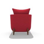 Contemporary Lounge Chair with Ottoman