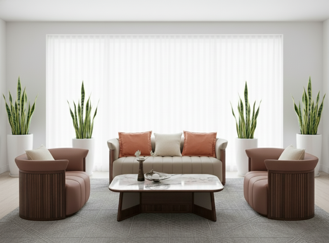 Velvet Oasis Sofa Set