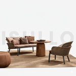 The Cypress Lounge outdoor rope sofa set