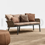 The Cypress Lounge outdoor rope sofa set